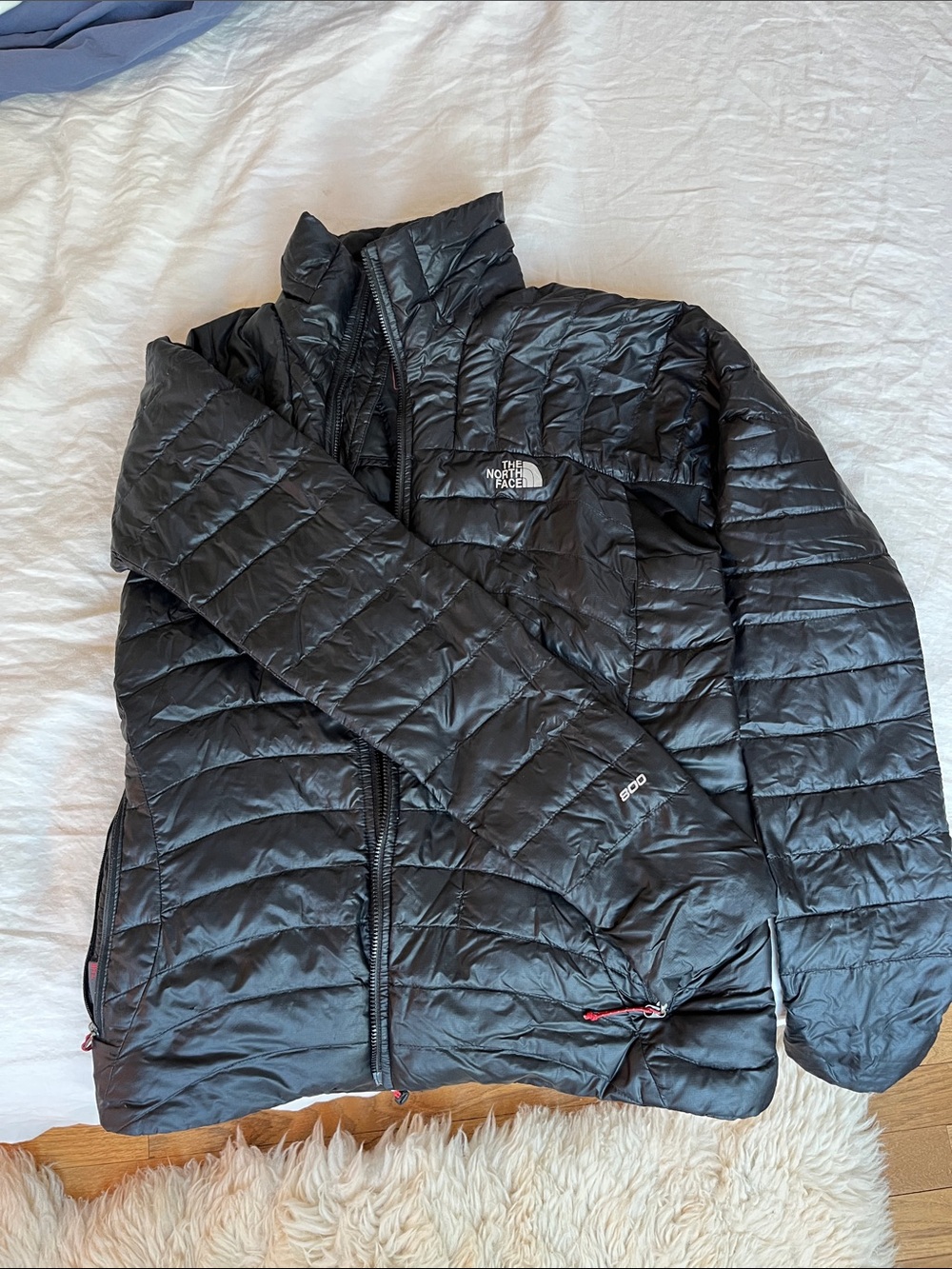 The North Face 800-Fill Down Mock Neck Puffer Jacket - Women's Small